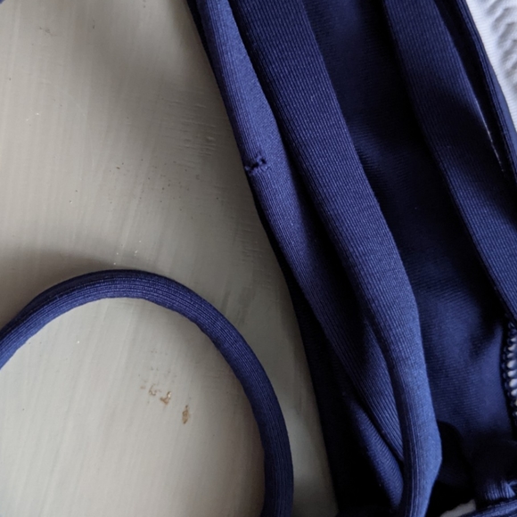 Land's End | Bikini Navy & White Tie Dye sz 6-8 - Picture 4 of 5